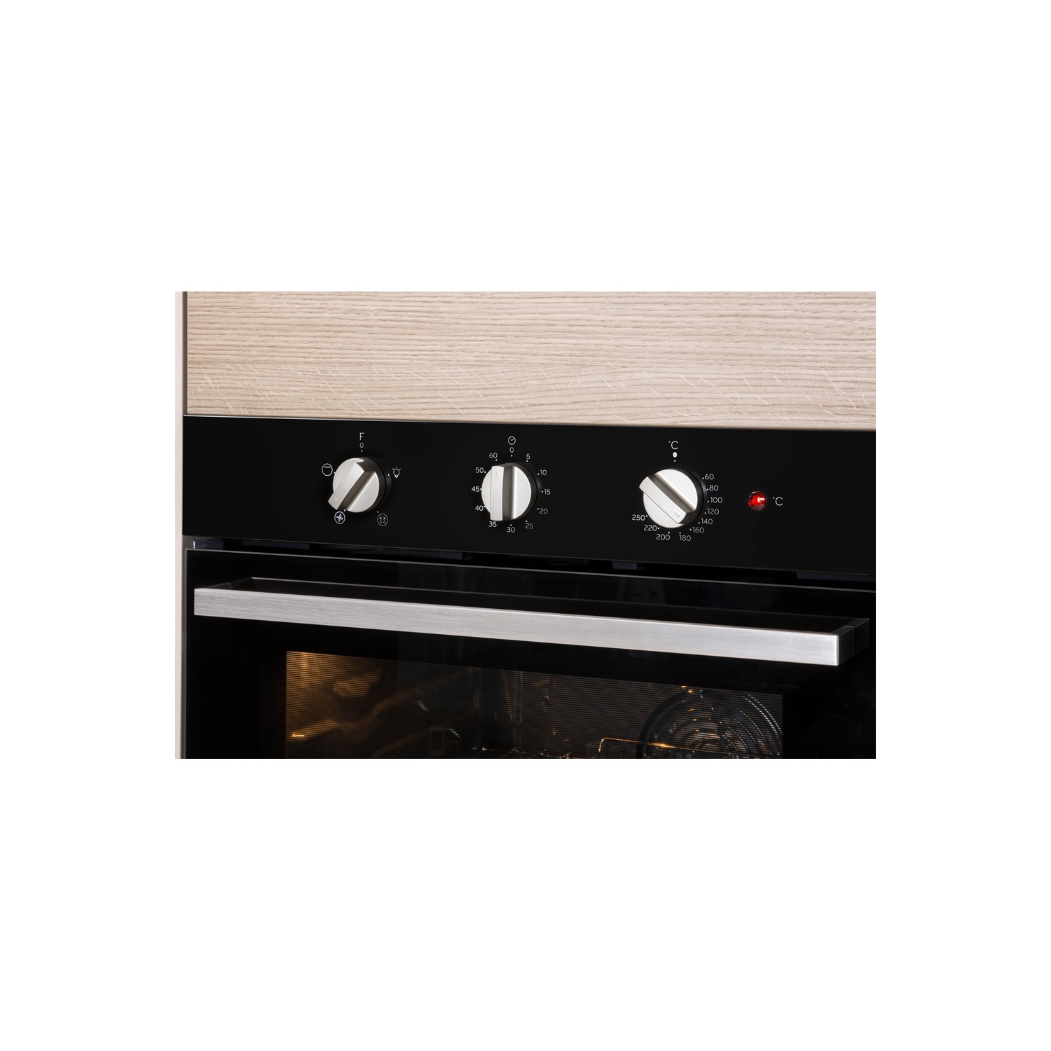 Indesit Built In Electric Single Oven - Black - A Rated - 6