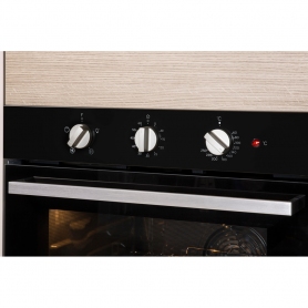 Indesit Built In Electric Single Oven - Black - A Rated - 6
