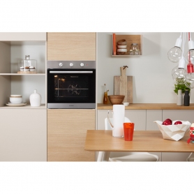 Indesit Built In Electric Single Oven - Stainless Steel - A Rated - 3