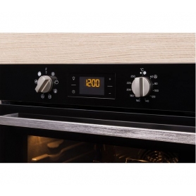 Indesit 60 cm Electric Oven - Black - A Rated - 6