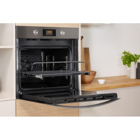 Indesit Built In Electric Single Oven - Stainless Steel - A+ Rated - 8