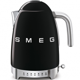 SMEG Kettle with Variable Temperature - Black 