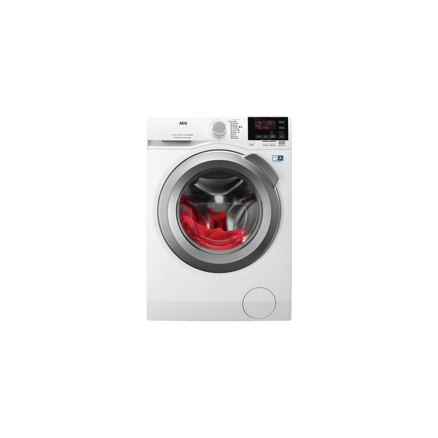 AEG 9 kg 1400 Spin Washing Machine - White - A+++ Rated - 0