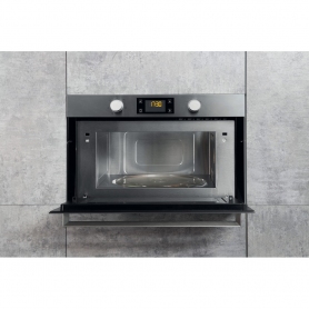 Hotpoint 60cm Built-in Microwave And Grill - Stainless Steel - 13