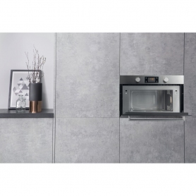 Hotpoint 60cm Built-in Microwave And Grill - Stainless Steel - 2