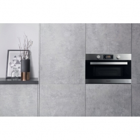 Hotpoint 60cm Built-in Microwave And Grill - Stainless Steel - 3