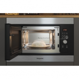 Hotpoint 60cm Microwave and Grill - Stainless Steel - 2