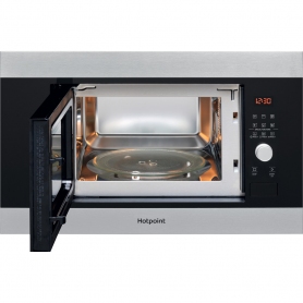 Hotpoint 60cm Microwave and Grill - Stainless Steel - 3