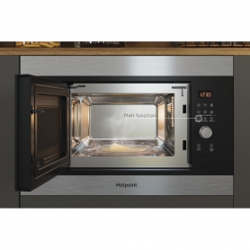 Hotpoint 60cm Microwave and Grill - Stainless Steel - 5