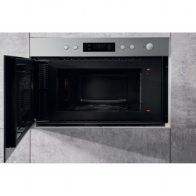 Hotpoint 60cm Built-in Microwave And Grill - Stainless Steel - 1