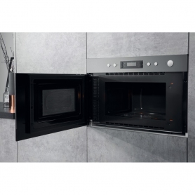 Hotpoint 60cm Built-in Microwave And Grill - Stainless Steel - 2
