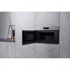 Hotpoint 60cm Built-in Microwave And Grill - Stainless Steel - 6