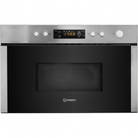 Indesit 22 L Integrated Microwave - Stainless Steel