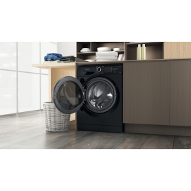 Hotpoint 9kg/6kg 1400 Spin Washer Dryer - Black - 4