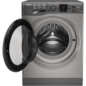 Hotpoint 7kg 1400 Spin Washing Machine - Graphite - A+++ - 1