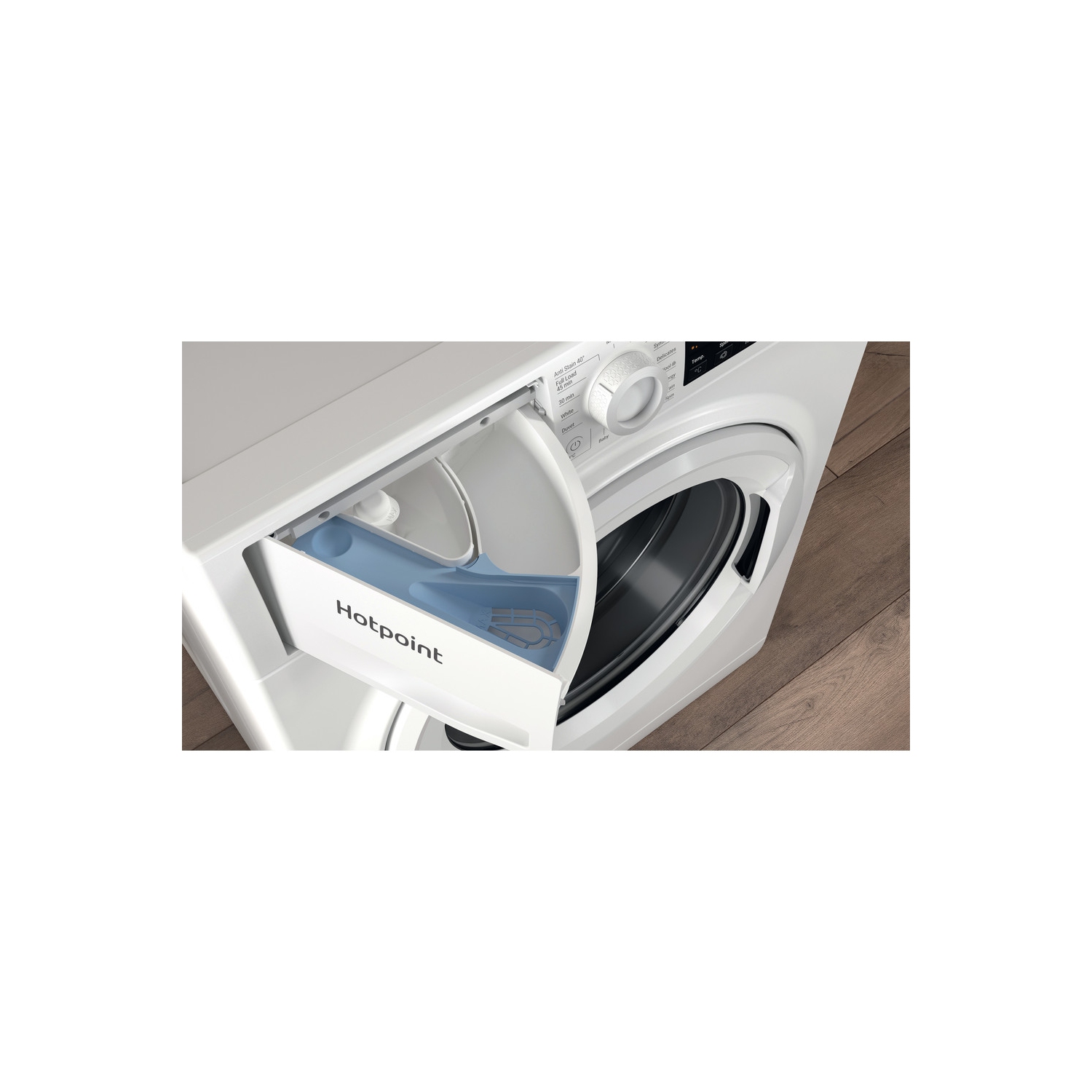 Hotpoint 8kg 1400 Spin Washing Machine - White - D - 10