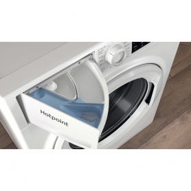 Hotpoint 8kg 1400 Spin Washing Machine - White - D - 10