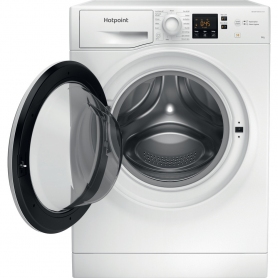 Hotpoint 8kg 1400 Spin Washing Machine - White - D - 11