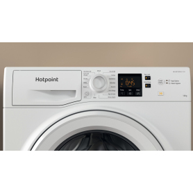 Hotpoint 10kg 1400 Spin Washing Machine - White - 8