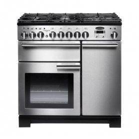 Rangemaster Professional Deluxe 90cm Range Cooker Dual Fuel - A Rated - 4