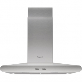 Hotpoint 60cm Cooker Hood - Stainless Steel - B Rated