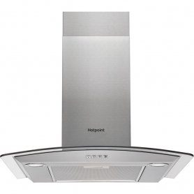 Hotpoint 70cm Cooker Hood - Stainless Steel - D Rated