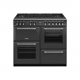 Stoves 100 cm Richmond Deluxe Dual Fuel GTG Range Cooker - Anthracite - A Rated
