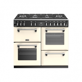 Stoves 100 cm Richmond Deluxe Dual Fuel GTG Range Cooker - Cream - A Rated