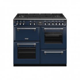 Stoves 100 cm Richmond Deluxe Dual Fuel GTG Range Cooker - Midnight Blue - A Rated
