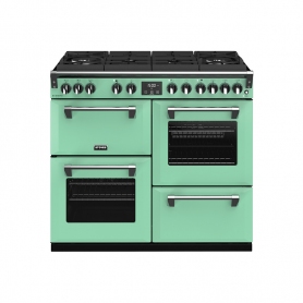 Stoves 100 cm Richmond Deluxe Dual Fuel GTG Range Cooker - Mojito Mint - A Rated