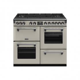 Stoves 100 cm Richmond Deluxe Dual Fuel GTG Range Cooker - Porcini Mushroom - A Rated