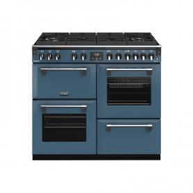 Stoves 100 cm Richmond Deluxe Dual Fuel GTG Range Cooker - Thunder Blue - A Rated