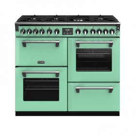 Stoves 100 cm Richmond Deluxe Dual Fuel Range Cooker - Mojito Mint - A Rated