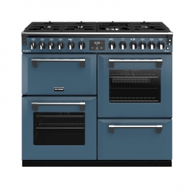 Stoves 100 cm Richmond Deluxe Dual Fuel Range Cooker - Thunder Blue - A Rated