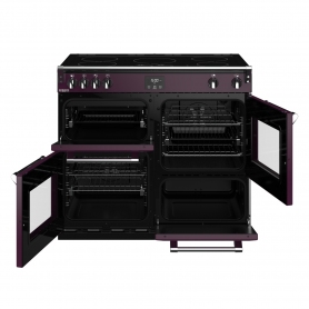Stoves 100 cm Richmond Electric Induction Range Cooker - Black - A Rated - 2