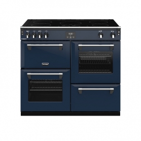 Stoves 100 cm Richmond Deluxe Electric Induction Range Cooker - Midnight Blue - A Rated