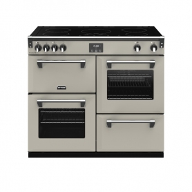 Stoves 100 cm Richmond Deluxe Electric Induction Range Cooker - Porcini Mushroom - A Rated