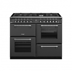 Stoves 110 cm Richmond Deluxe Dual Fuel Range Cooker - Anthracite - A Rated