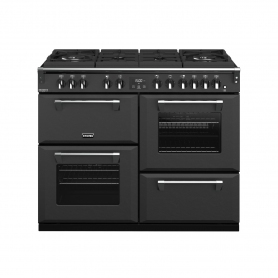 Stoves 110 cm Richmond Deluxe Dual Fuel GTG Range Cooker - Anthracite - A Rated