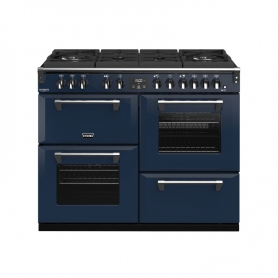 Stoves 110 cm Richmond Deluxe Dual Fuel GTG Range Cooker - Midnight Blue - A Rated