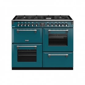 Stoves 110 cm Richmond Deluxe Dual Fuel Range Cooker - Kingfisher Teal - A Rated