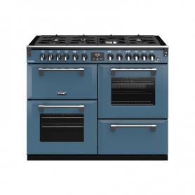 Stoves 110 cm Richmond Deluxe Dual Fuel Range Cooker -  Thunder Blue - A Rated
