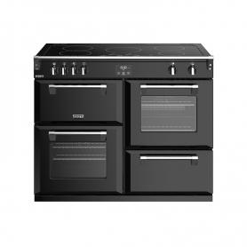 Stoves 110 cm Richmond Deluxe Electric Induction Range Cooker - Black - A Rated - 0