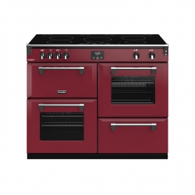 Stoves 110 cm Richmond Deluxe Electric Induction Range Cooker - Chilli Red - A Rated