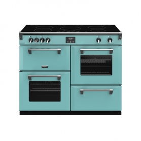 Stoves 110 cm Richmond Deluxe Electric Induction Range Cooker - Country Blue - A Rated