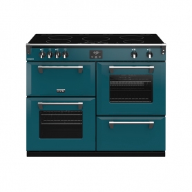 Stoves 110 cm Richmond Deluxe Electric Induction Range Cooker - Kingfisher Teal - A Rated