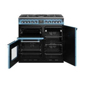 Stoves 90 cm Richmond Deluxe Dual Fuel Range Cooker - Anthracite - A Rated - 1