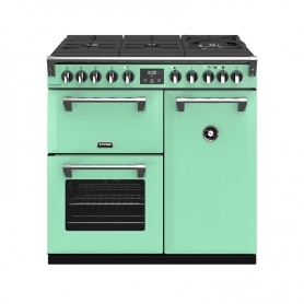 Stoves 90 cm Richmond Deluxe Dual Fuel GTG Range Cooker - Mojito Mint  - A Rated