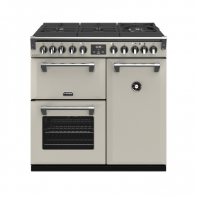 Stoves 90 cm Richmond Deluxe Dual Fuel GTG Range Cooker - Porcini Mushroom - A Rated