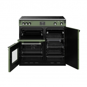 Stoves 90 cm Richmond Deluxe Electric Induction Range Cooker - Black - A Rated - 2